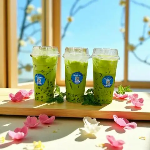 Hình ảnh Combo 3ly Matcha Sữa