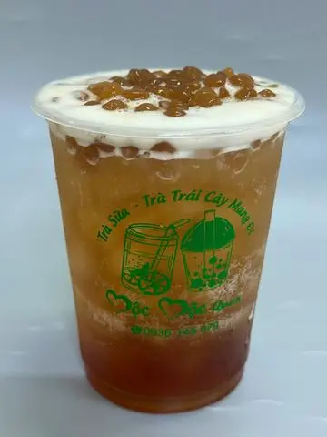 Hình ảnh Hồng trà sủi bọt