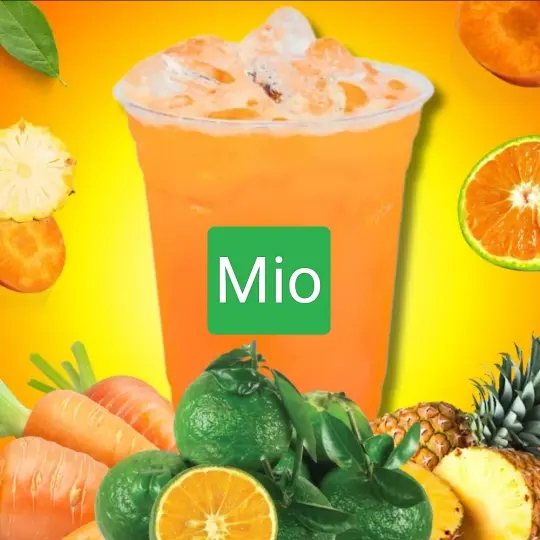 Hình ảnh Ép thơm mix cam,cà rốt size 700ml