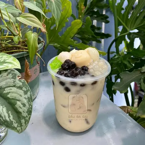 Hình ảnh Trà sữa olong full topping