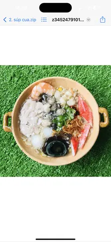 Hình ảnh Súp cua Combo 6 