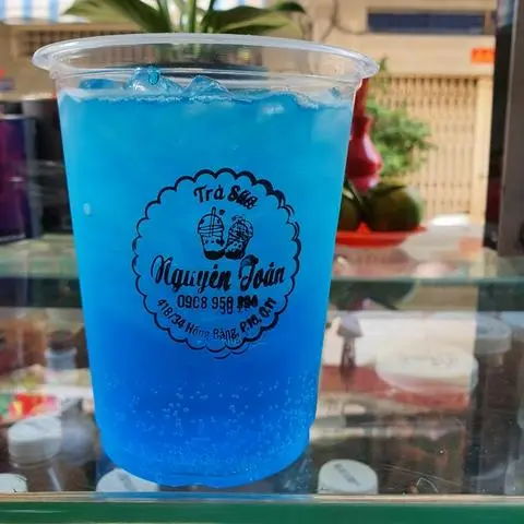 Hình ảnh soda biển xanh