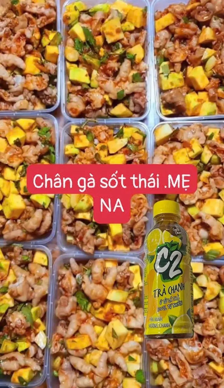 Hình ảnh chân gà sốt thái  (size L)