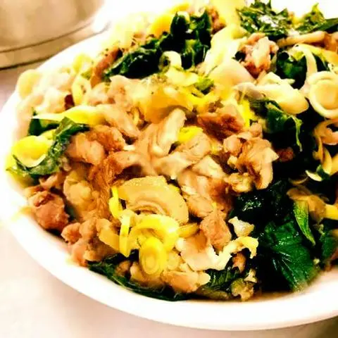 Hình ảnh Dê Hấp Gừng/Tía Tô (250gr)
