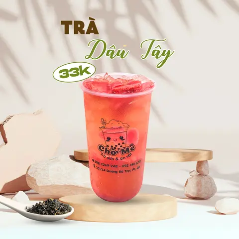 Hình ảnh Trà Dâu Tây