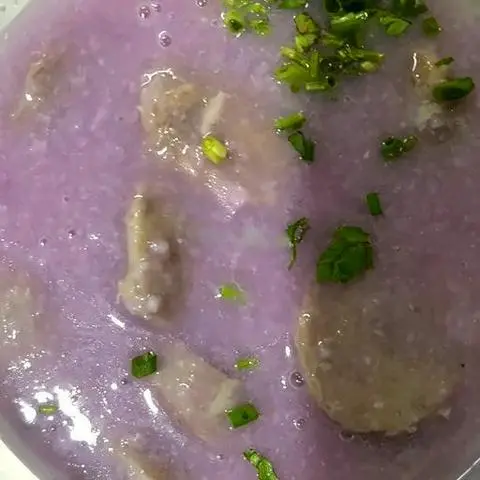 Hình ảnh Canh khoai mỡ bò viên
