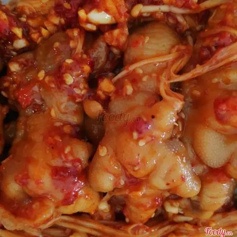 Hình ảnh Chân Gà Có Xương Sốt Cay Hàn Quốc