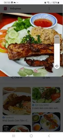 Hình ảnh Cơm tấm sườn cọng 