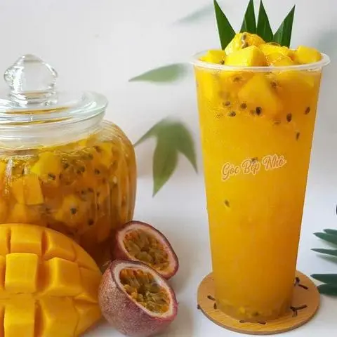 Hình ảnh trà xoài chanh dây