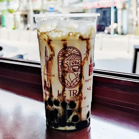 Hình ảnh Sữa tươi trân châu đường đen 
