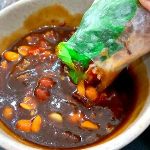 Hình ảnh Gỏi cuốn chay