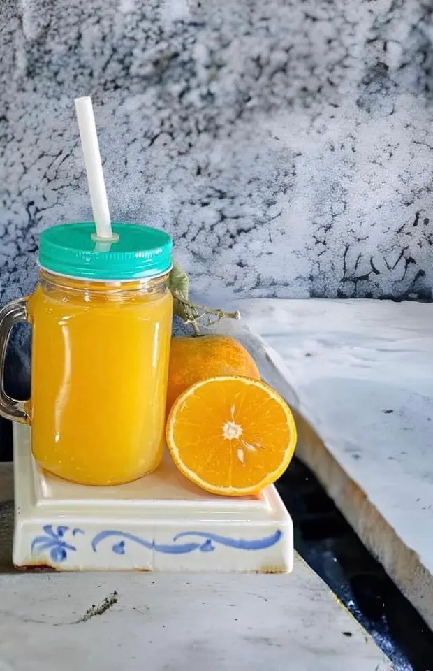 Hình ảnh Nước ép cam cà rốt