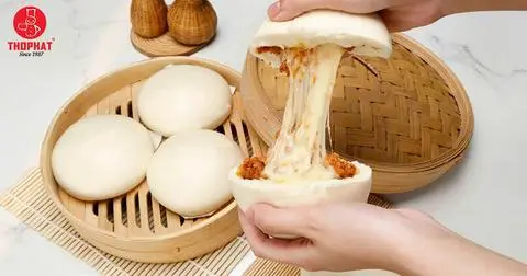 Hình ảnh Bánh Bao Xúc Xích Phô Mai Thọ Phát