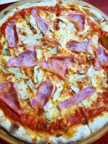 Hình ảnh Funghi & ham Pizza - L