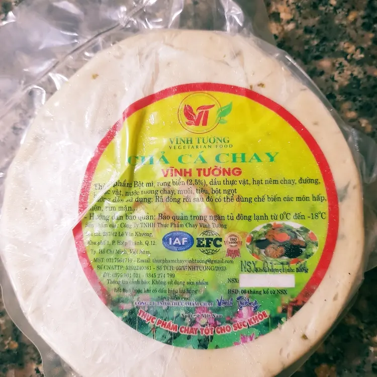 Hình ảnh chả cá chay vĩnh tường 500g