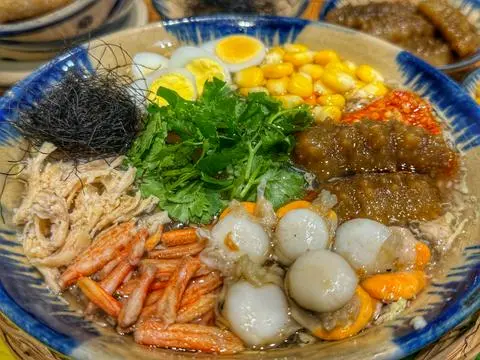 Hình ảnh Súp Cua Hải Sâm Sò Điệp Tóc Tiên