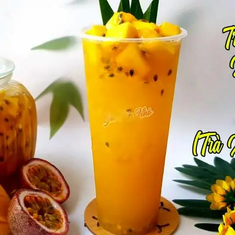 Hình ảnh Trà xoài - chanh dây - size L