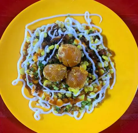 Hình ảnh bắp xào trứng muối 