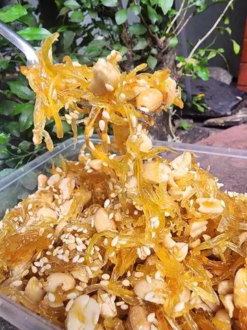Hình ảnh MỨT GỪNG SỢI DẺO - hộp/500g