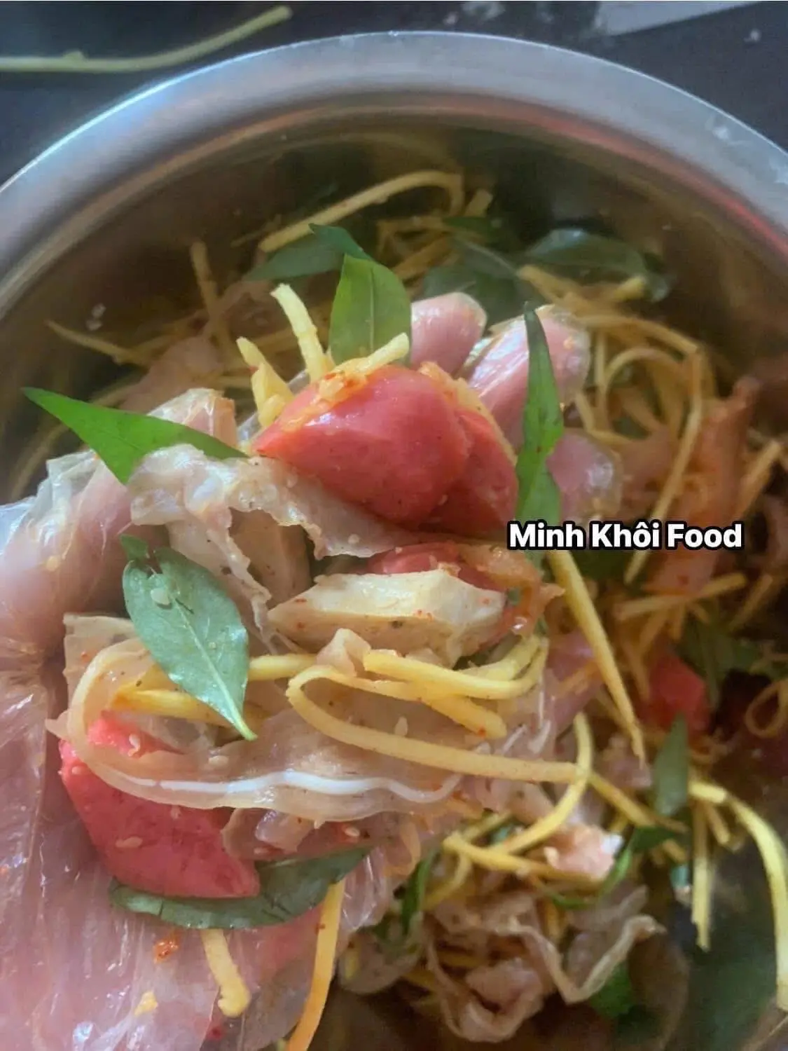 Hình ảnh Tré trộn cơ bản phần nhỏ ( Tặng bánh phồng )