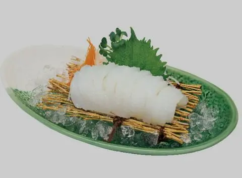 Hình ảnh Mực lá sashimi