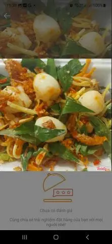 Hình ảnh bánh tráng trộn 