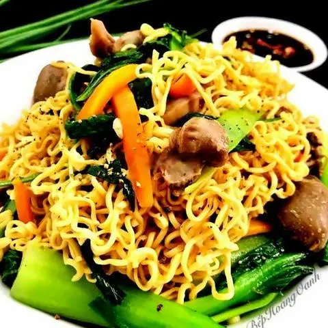 Hình ảnh Lòng vịt xào mì
