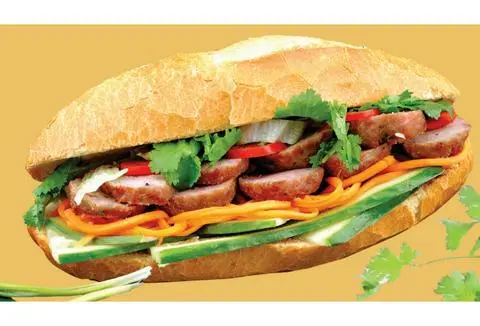 Hình ảnh Bánh mì nem nướng