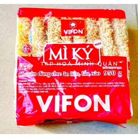 Hình ảnh Mì Kg ViFon (Mì Trần), Mì 1Kg 16 Vắt Thơm Ngon Chính Hãng