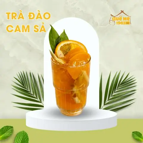 Hình ảnh Trà đào cam sả