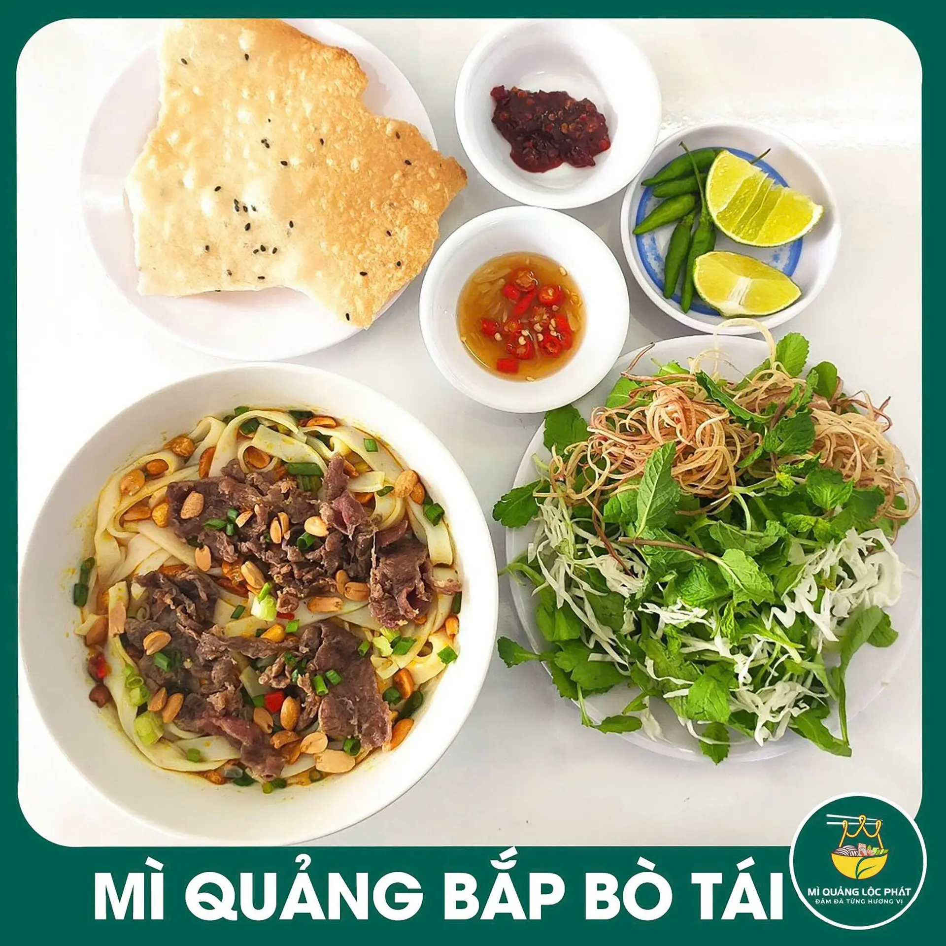 Hình ảnh Mì Quảng Bắp Bò