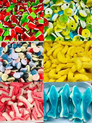 Hình ảnh Kẹo dẻo mix 200gr tất cả các vị