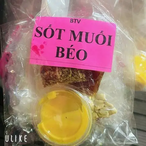 Hình ảnh bánh tráng sốt muối béo siêu hót