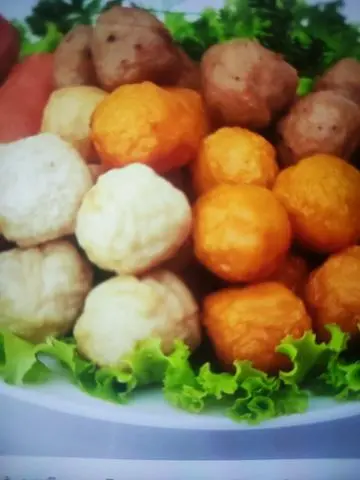 Hình ảnh 5 viên cá viên thêm + 5 viên tôm viên thêm 