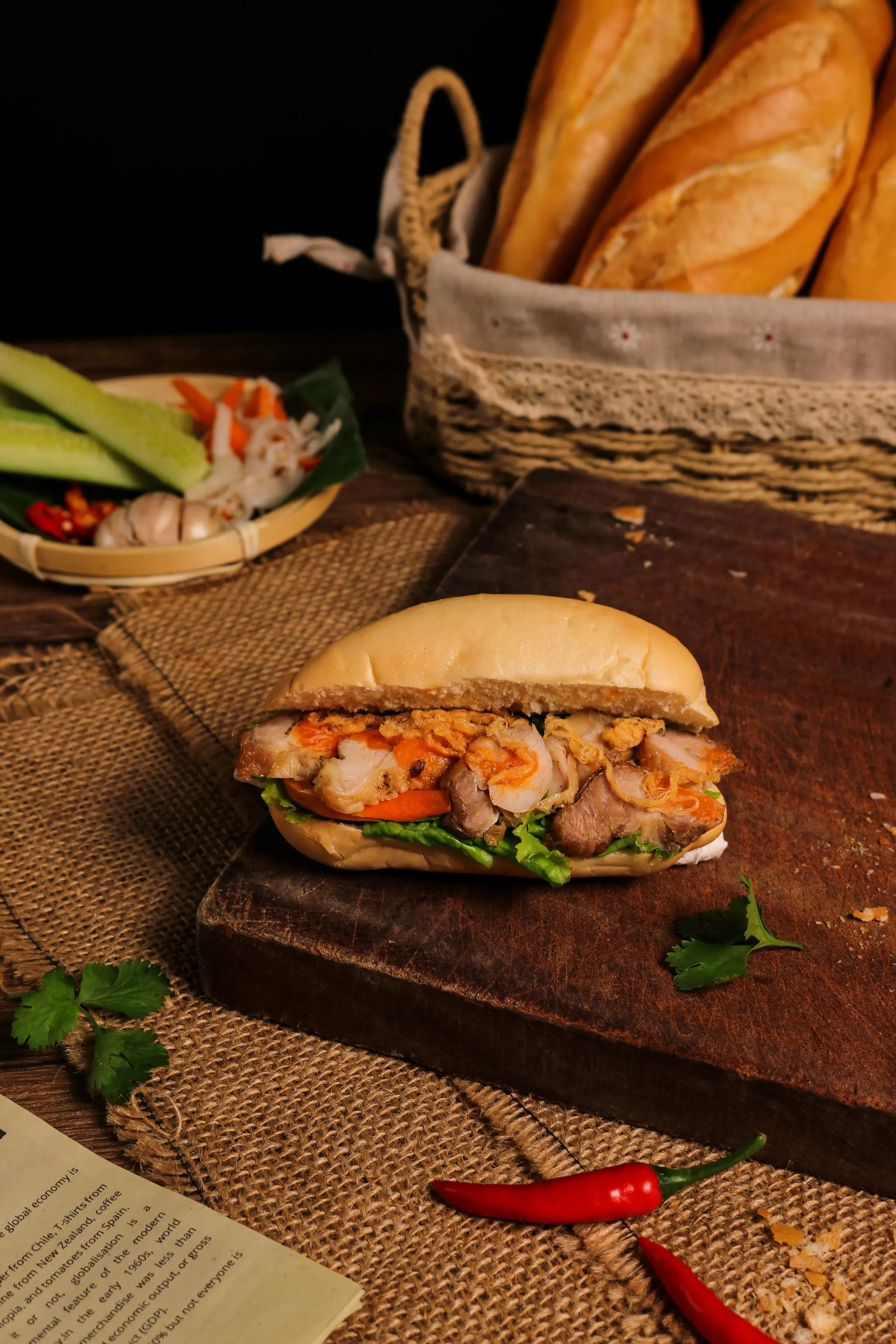Hình ảnh Bánh mì cóc thập cẩm