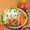 Hình ảnh Combo bánh hỏi thịt nướng đặc biệt - trà tắc