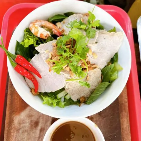 Hình ảnh bún mắm nêm 