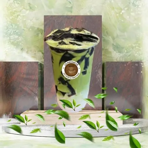 Hình ảnh Matcha Đường Khoảnh(sương sáo đen)