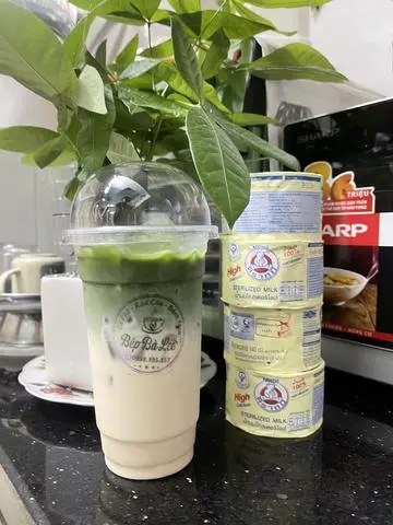 Hình ảnh Matcha sữa gấu