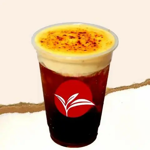 Hình ảnh Hồng trà kem trứng nướng