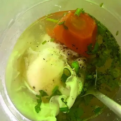 Hình ảnh Canh trứng lòng đào