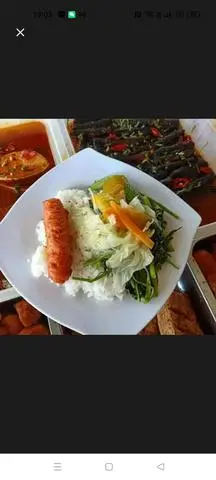 Hình ảnh Cơm xúc xích chay