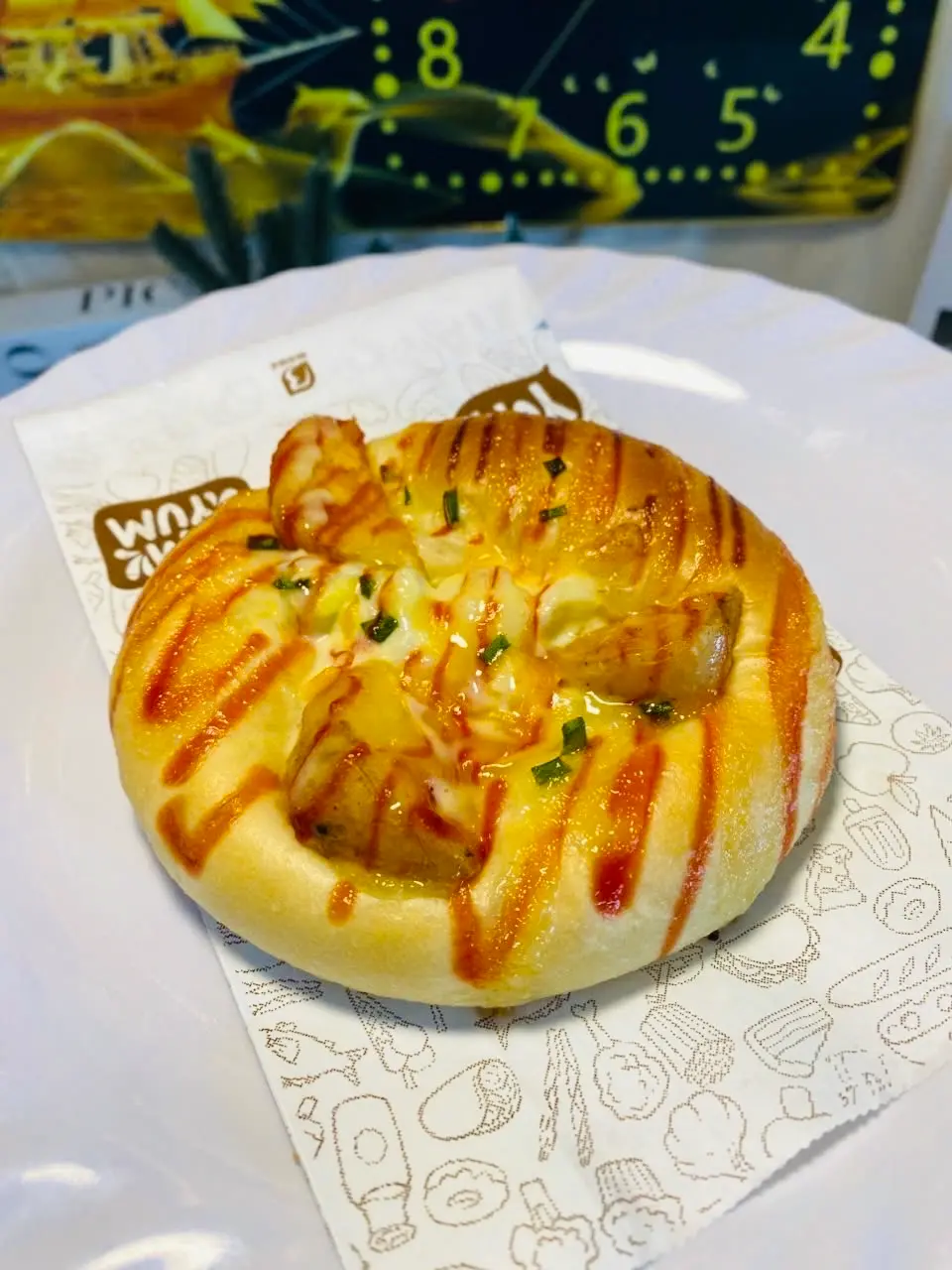 Hình ảnh Bánh mì khoai Tây trứng cút