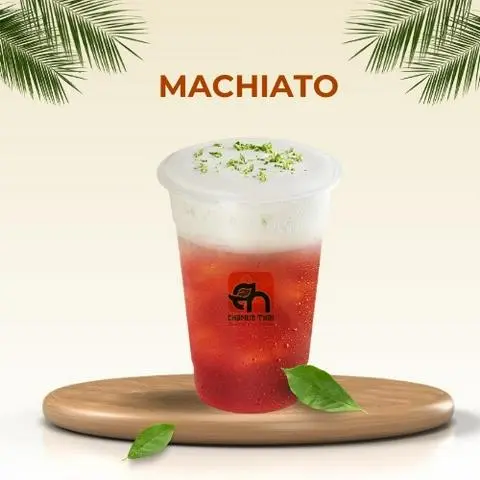 Hình ảnh Trà Thái đỏ macchiato