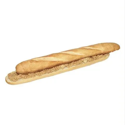 Hình ảnh Bánh mì que Gà xé sốt BBQ