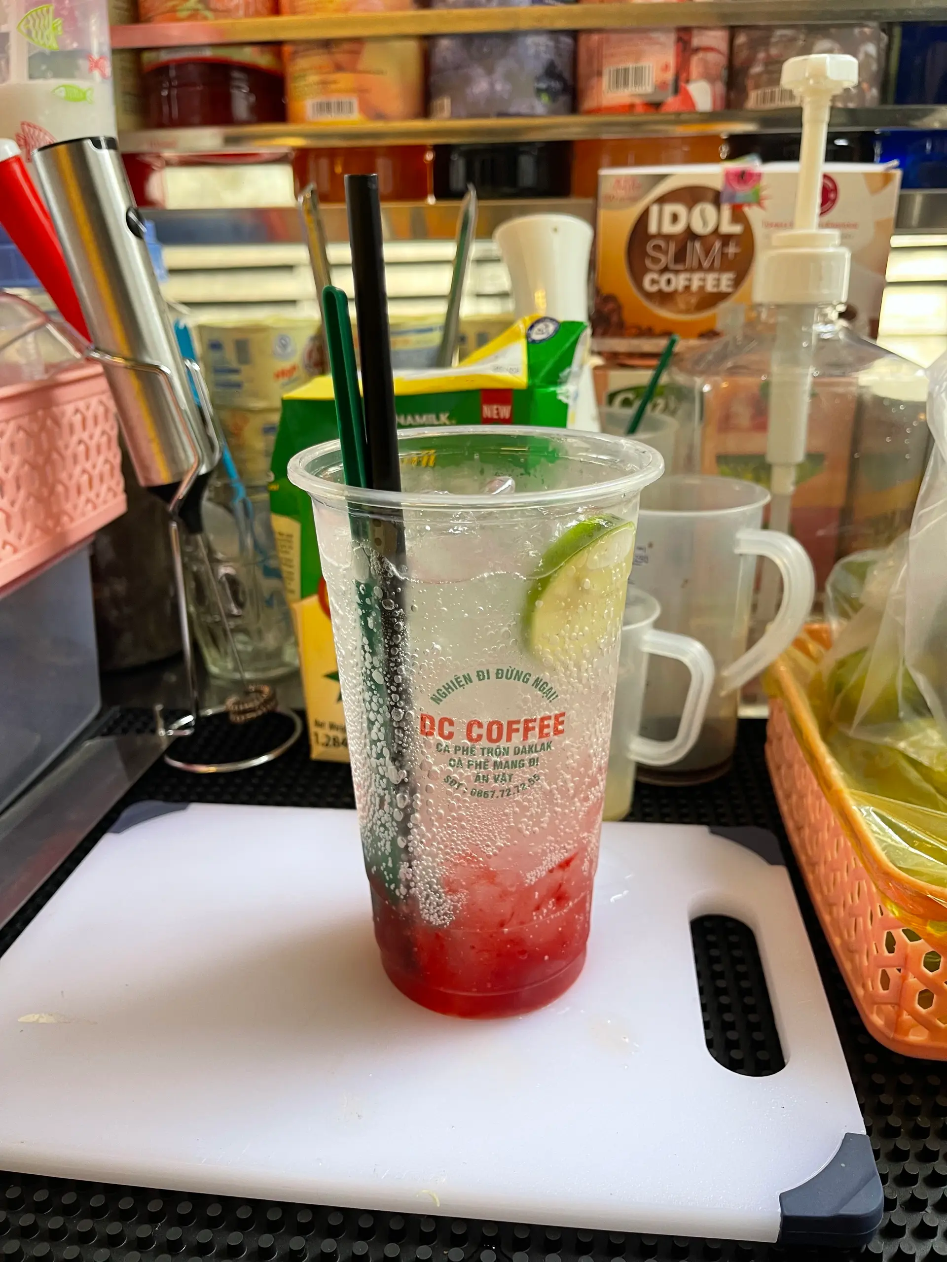 Hình ảnh Soda Dâu