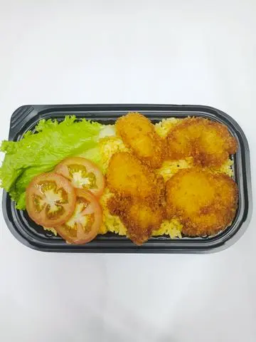 Hình ảnh Cơm gà chiên giòn không xương