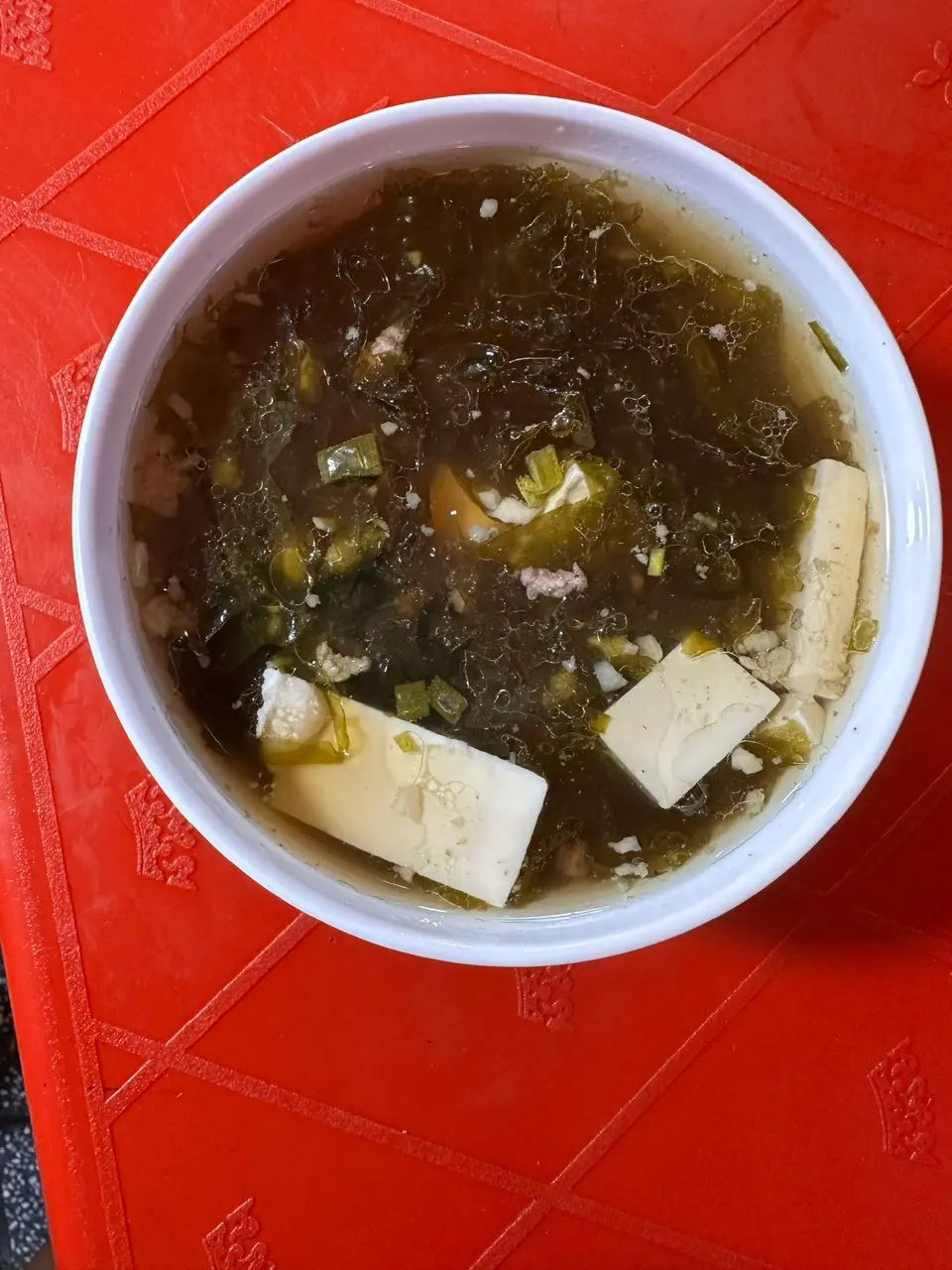 Hình ảnh canh rong biển 