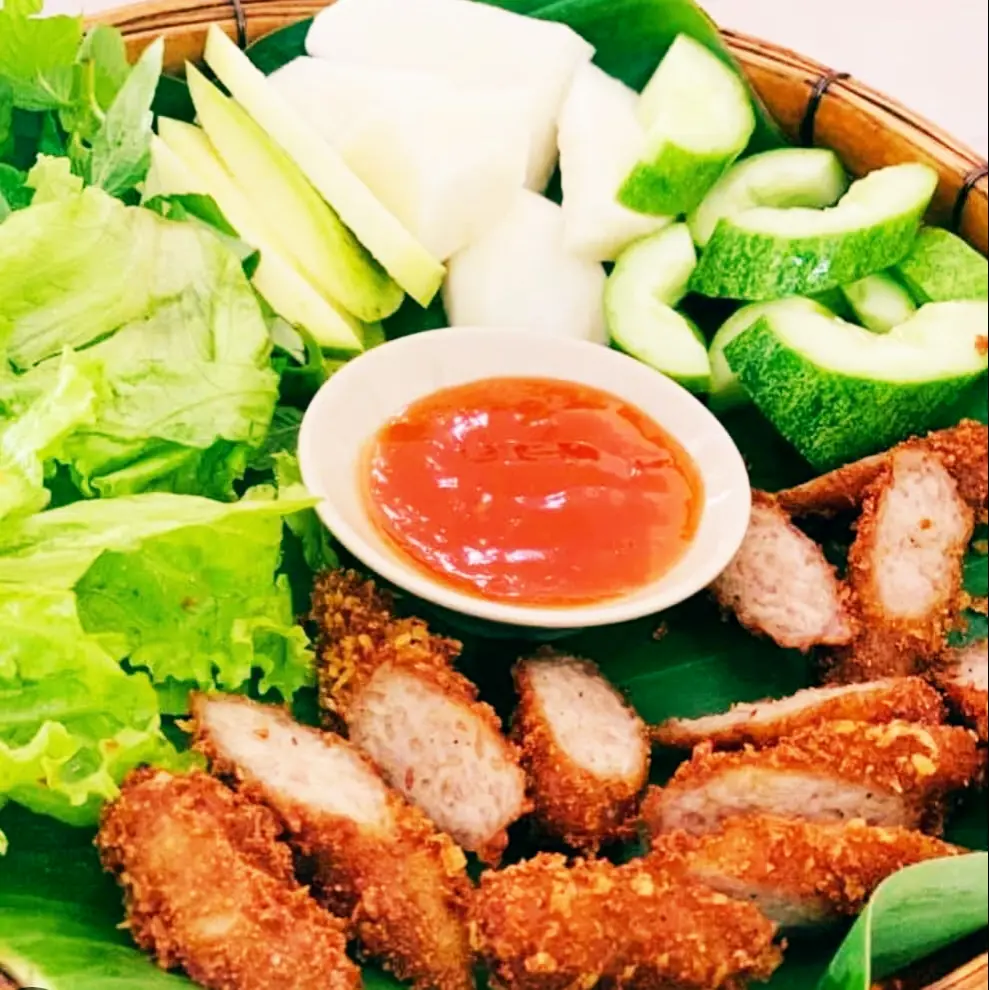 Hình ảnh Bún Đậu Nem Chua Rán 