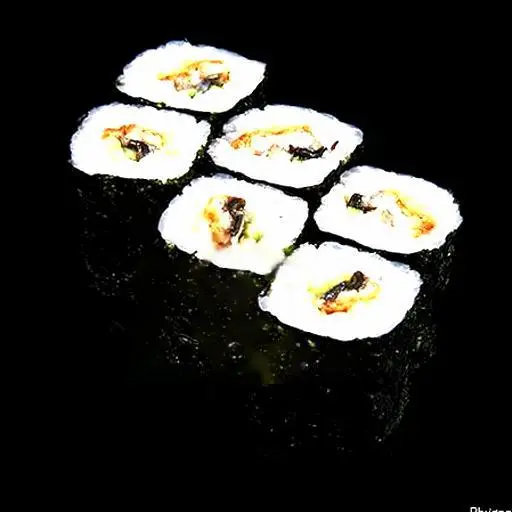 Hình ảnh S13-Cơm cuộn da cá hồi chiên giòn